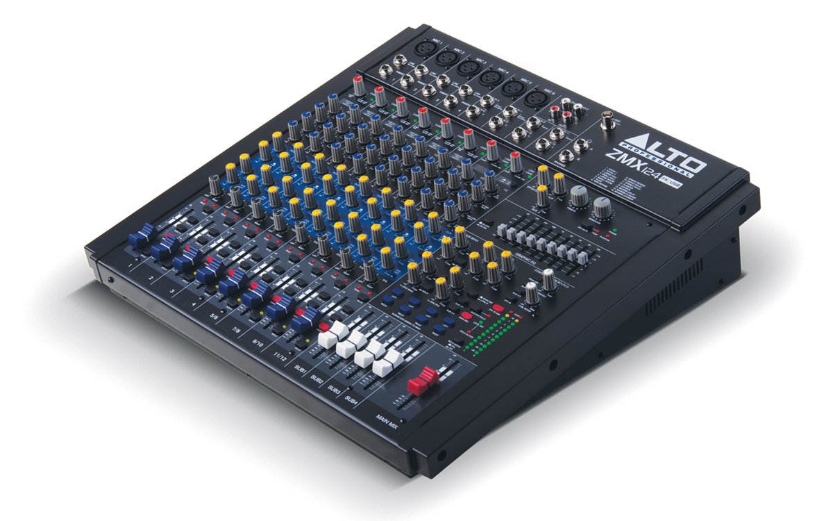 ALTO PROFESSIONAL ZMX124 FX USB 12 Kanal Ses Mikseri : Amazon.com